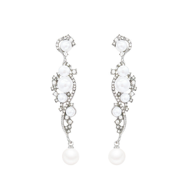 Zircon Pearl Luxury Earring