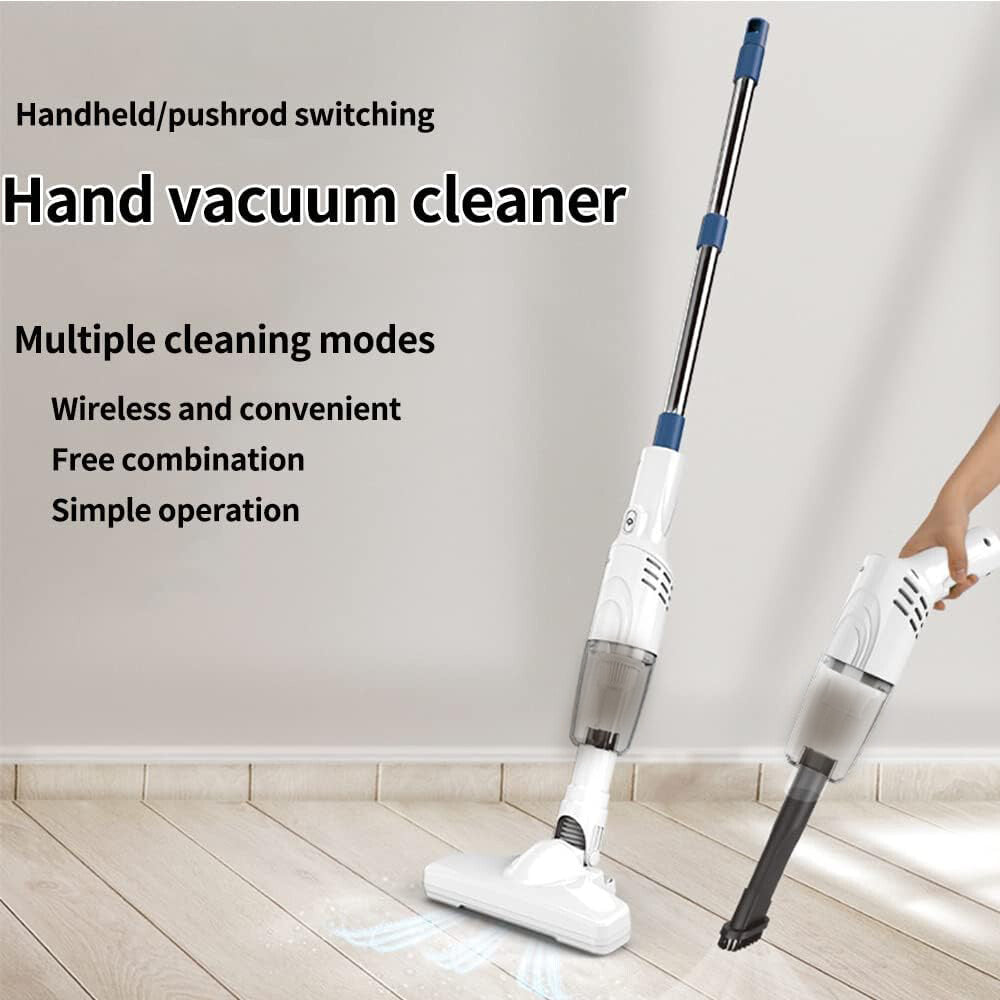4 IN 1 Handheld Vac Cordless Vacuum Cleaner Upright Lightweight & Box White UK