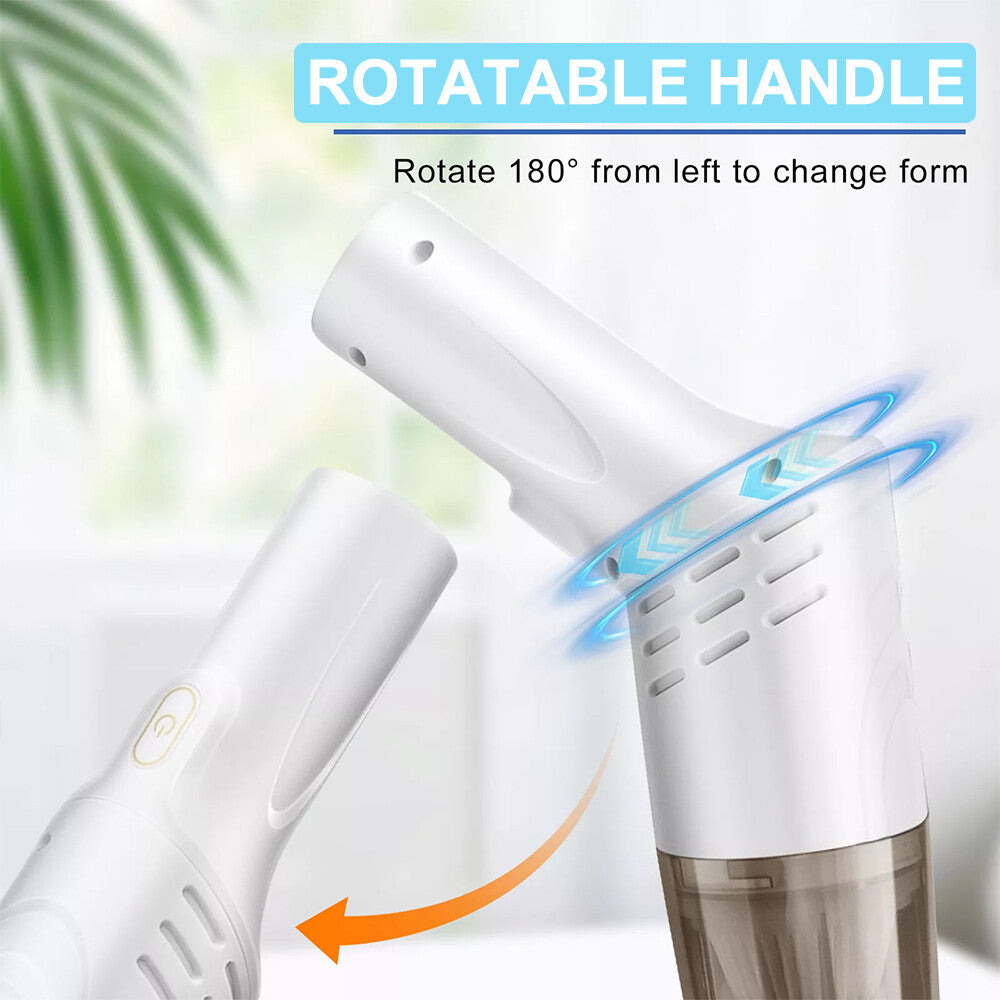 4 IN 1 Handheld Vac Cordless Vacuum Cleaner Upright Lightweight & Box White UK