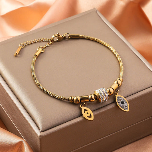 Stainless Steel Bracelet 18K Vacuum Plating