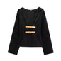 Fashionable Women's New Soft Coat With Strap