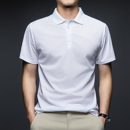 Korean Casual Loose Lapels T-shirt Men