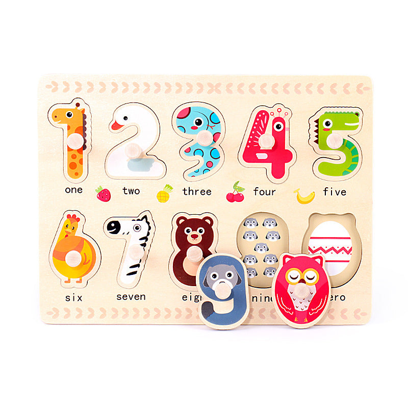 Wooden Three-Dimensional Puzzle Children's Educational Toys