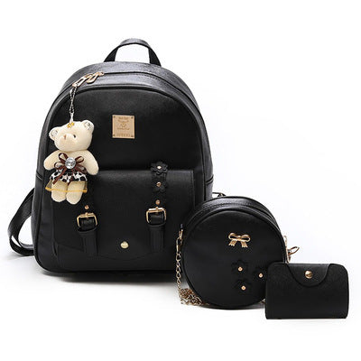 New Three-Piece Leisure And Versatile Backpack