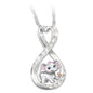 Hot Sale New Style Electroplating Two-Color Heart-Shaped Ladies Fashion Animal Pendant