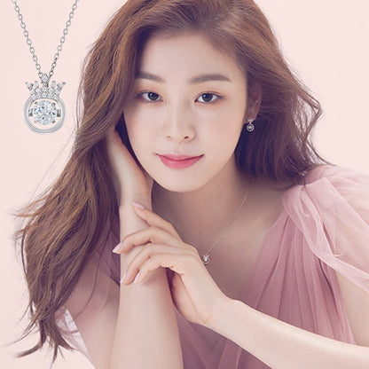 Crown Smart Necklace Korean Girls All-match