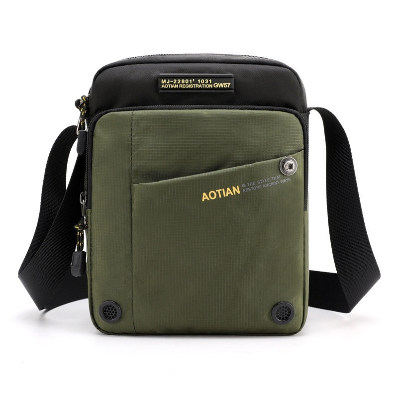 Men's Shoulder Tide Crossbody Outdoor Travel Waterproof Leisure Personalized Bag