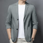 Young And Middle-aged Seamless Lightweight Breathable Casual Suit Top