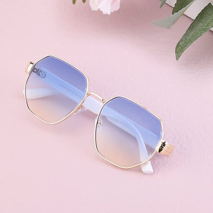 Square Women's Outdoor Fashion Street Shooting Sunglasses