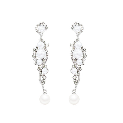 Zircon Pearl Luxury Earring