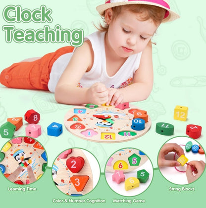 Wooden Baby Intellectual Development Toys, Birthday Gifts, Early Education Montessori Toys For Boys And Girls From 3 Years Old