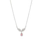 Women's Simple S925 Sterling Silver Fishtail Pendant Necklace