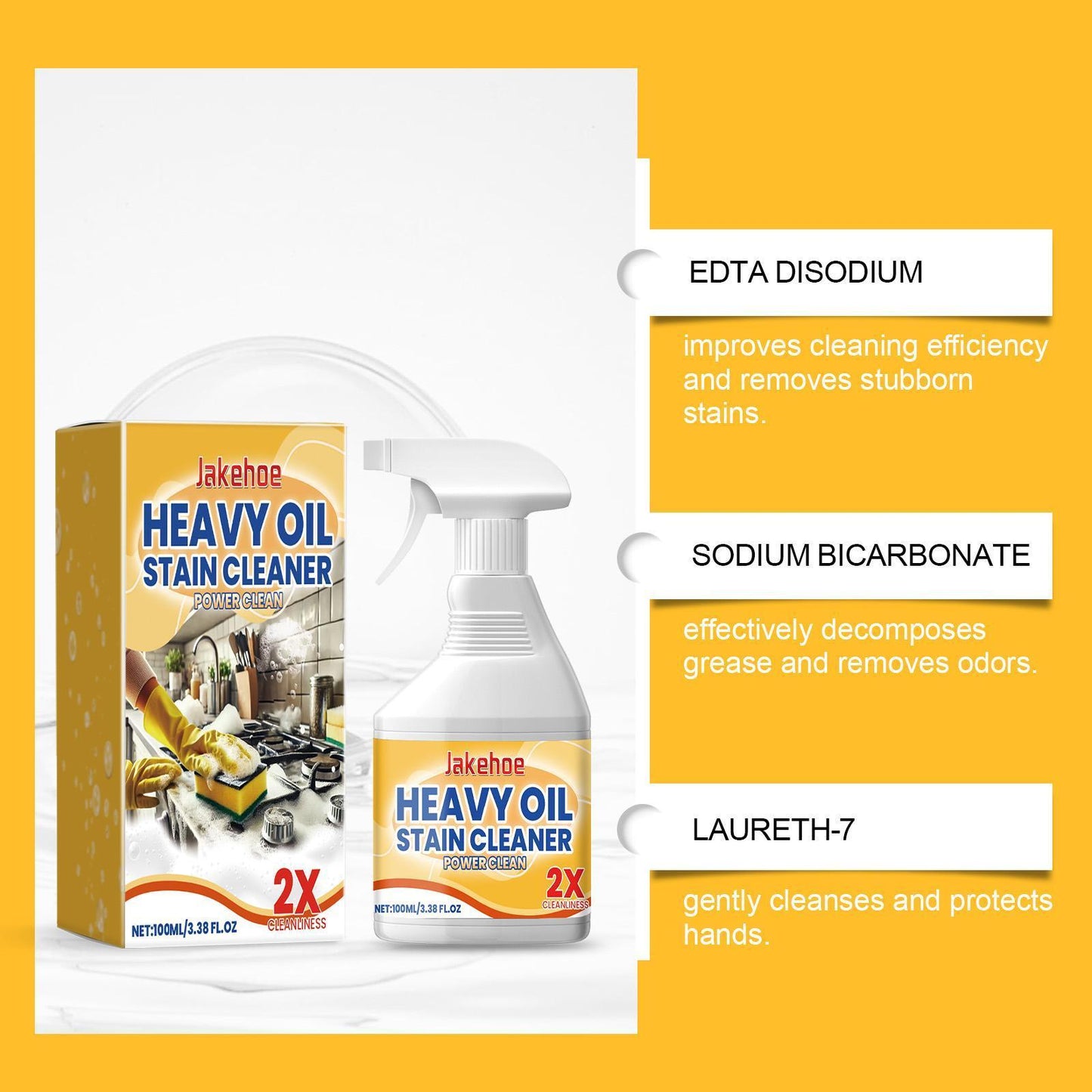 Jack Hao Kitchen Degreasing Cleaning Spray