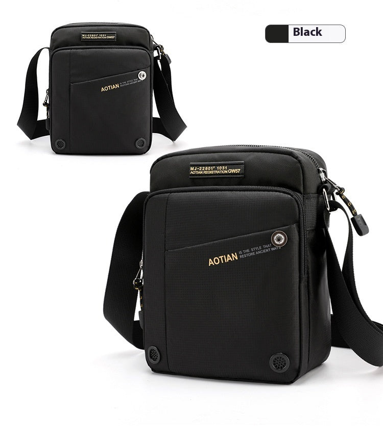 Men's Shoulder Tide Crossbody Outdoor Travel Waterproof Leisure Personalized Bag