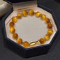 Titanium Steel Gold & Small Cute Buddha Jade Buddha Statue Necklace Lucky Maitreya Buddha Clavicle Chain