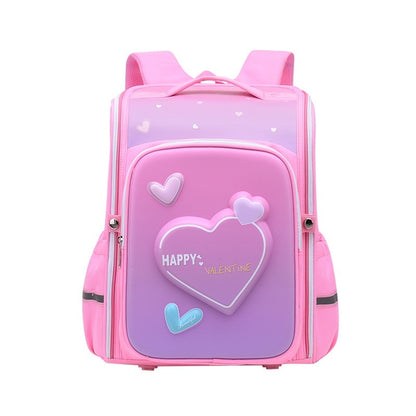Large Capacity Wear-resistant Burden Alleviation Backpack For Boys And Girls