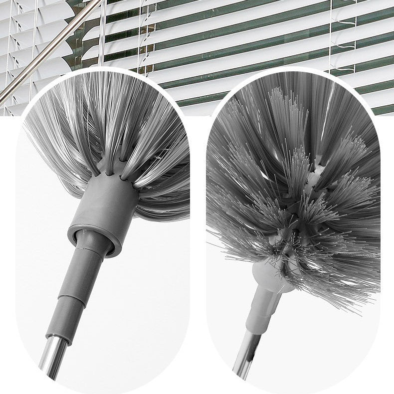 Retractable Dust Removal Brush For Household Cleaning