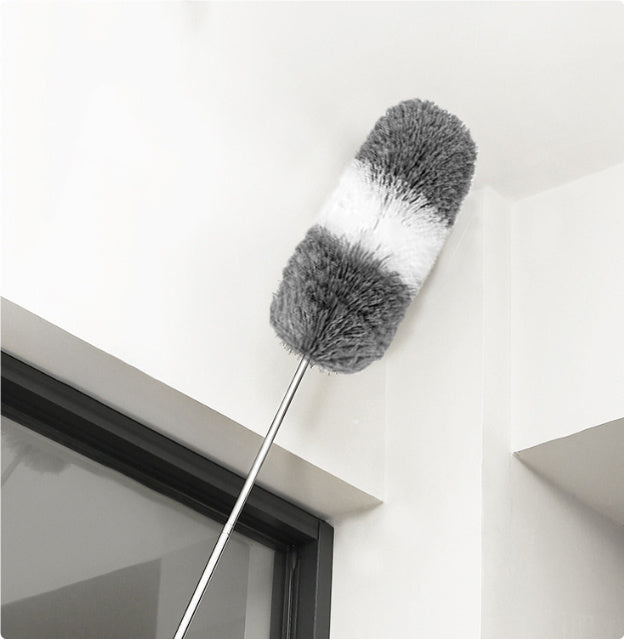 Retractable Dust Removal Brush For Household Cleaning