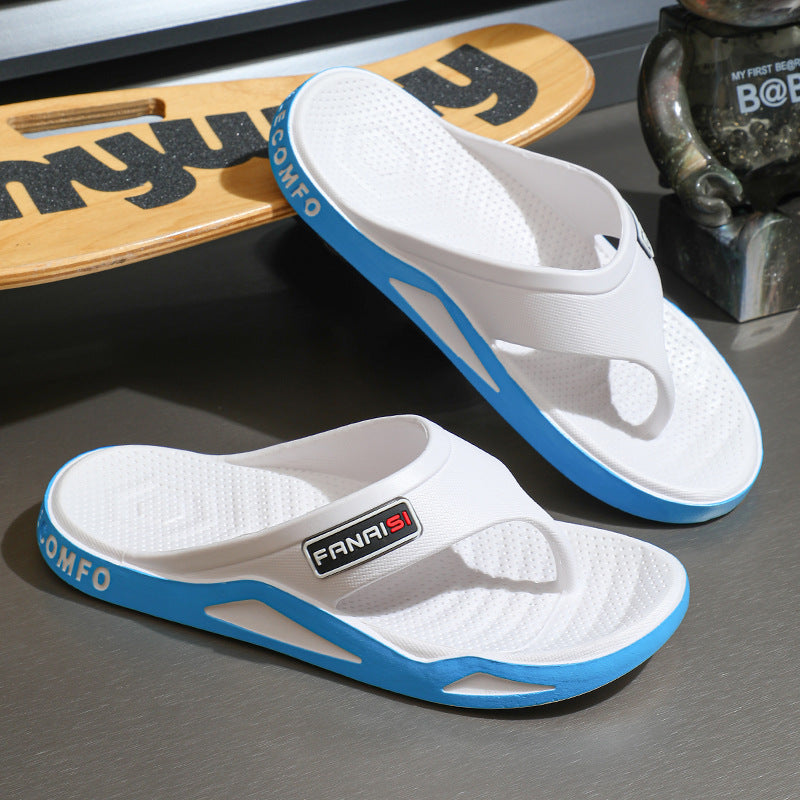 Men's Wear-resistant Casual Outdoor Wear Slippers For Summer Soft Back Thick Back Fashion Flip-flop