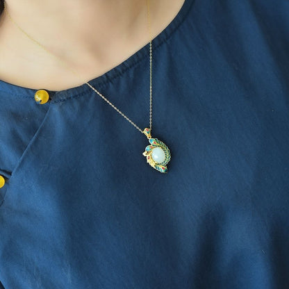 Fashion Natural Hetian Jade Necklace For Women