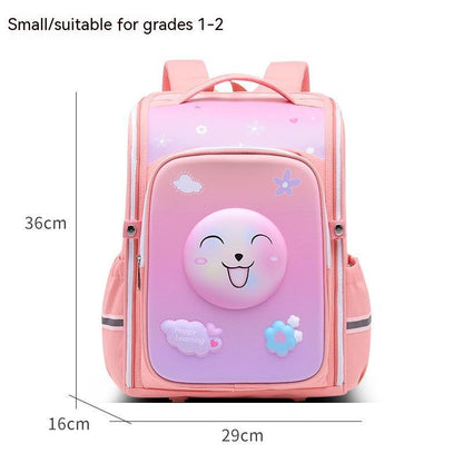 Large Capacity Wear-resistant Burden Alleviation Backpack For Boys And Girls