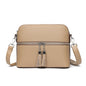 Fashion Casual Large Capacity Shell Bag Top Layer Leather One-shoulder Crossbody Bag