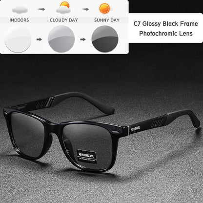 Polarized Metal Beach Vacation Glasses Color-changing Night Vision