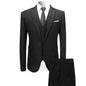 Men's Fashion Slim Suit Three-piece Suit