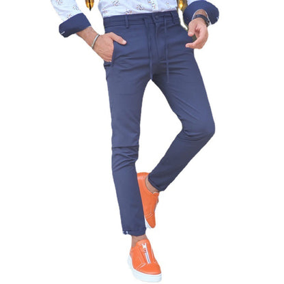 European And American Men's Casual Pants Straight Trousers