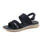 Women's Thick Sole Soft Strap Buckle Hollow