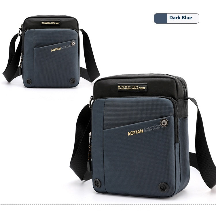 Men's Shoulder Tide Crossbody Outdoor Travel Waterproof Leisure Personalized Bag