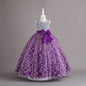 Girls Birthday Princess Dress Gauzy Gown