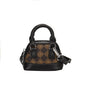 Fashion Color Contrast Coin Purse Mini Western Style Girl's Crossbody Bag