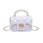 Pearl Hand One-shoulder Crossbody Chain Children's Bags