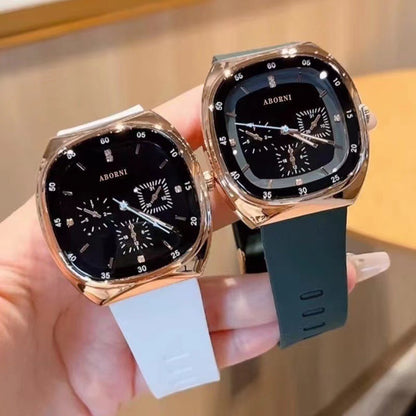 Women's Special Interest Light Luxury Waterproof Square Watch With Large Dial
