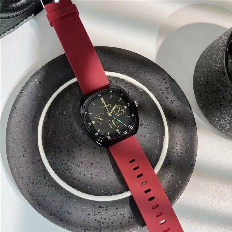 Women's Special Interest Light Luxury Waterproof Square Watch With Large Dial