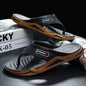 Men's Wear-resistant Casual Outdoor Wear Slippers For Summer Soft Back Thick Back Fashion Flip-flop