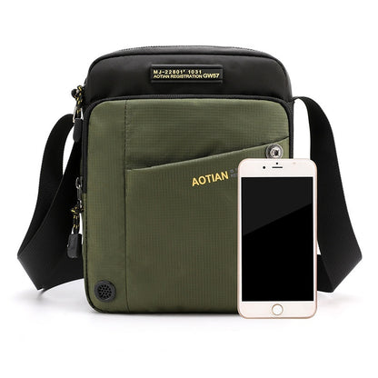 Men's Shoulder Tide Crossbody Outdoor Travel Waterproof Leisure Personalized Bag
