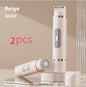 Dual-Head Electric Shaver Painless Women's Epilator Bikini Hair Removal Device Automatic Hair Trimmer Underarm Facial Lips Leg