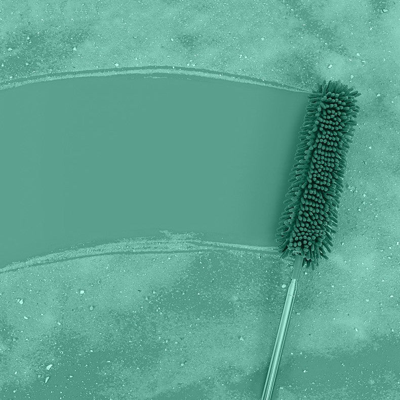Retractable Dust Removal Brush For Household Cleaning